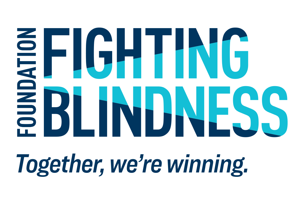 Foundation Fighting Blindness 50 Years of Fighting Beacon of Light Logo